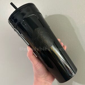 Starbucks 2024 Halloween Black Slime Dripping Tumbler